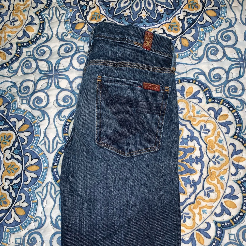 7 For All Man Kind bootcut jeans!